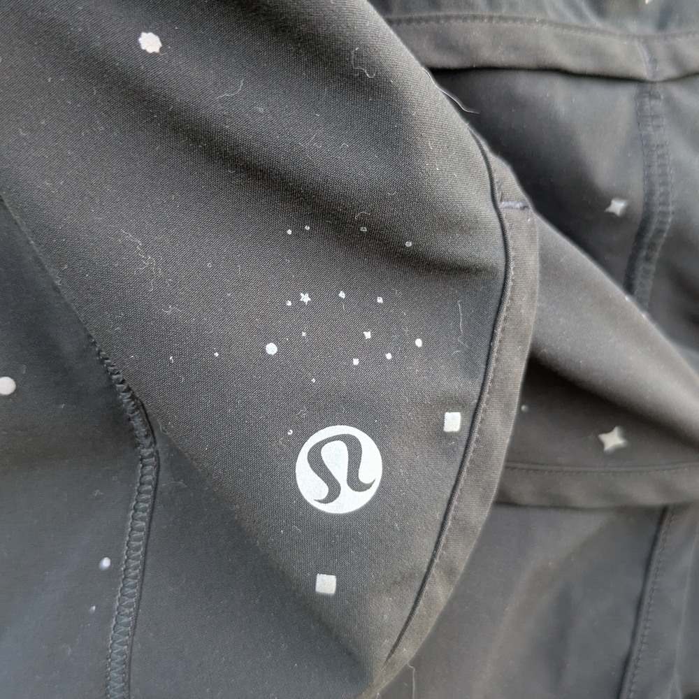 Lululemon RARE Speed Shorts with Star Pattern